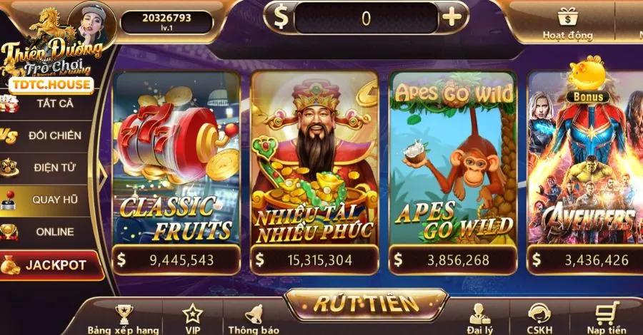 Khuyến mãi nạp tiền hàng ngày/tuần tại Lucky 8