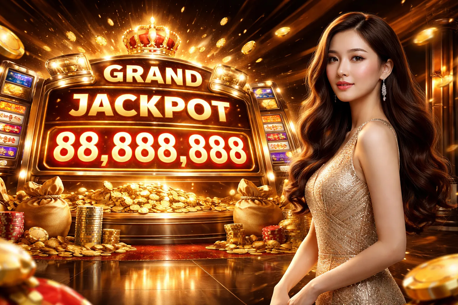 Hình ảnh anh hùng lớn thể hiện sự phấn khích của cá cược thể thao trực tuyến tại Lucky 8